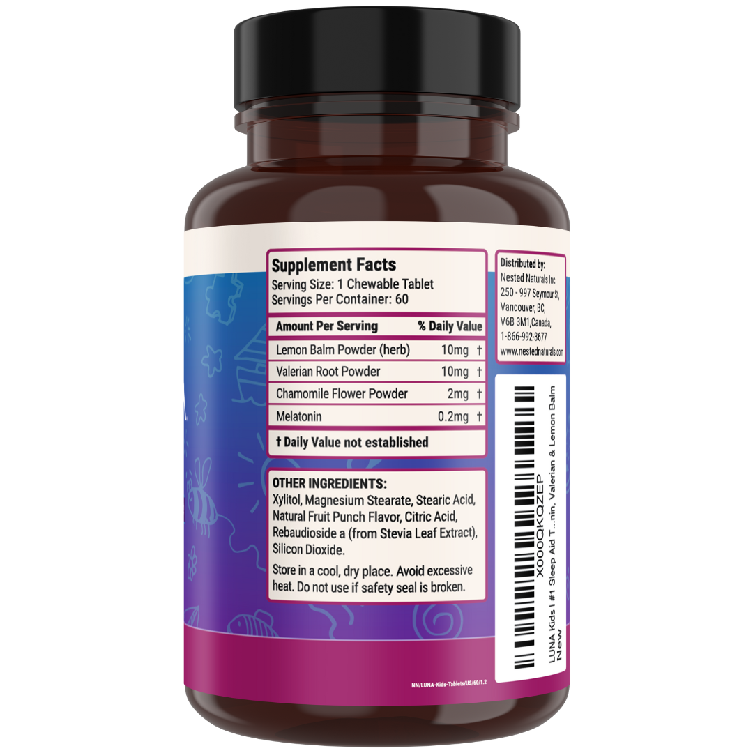 LUNA Kids Gentle Sleep Aid