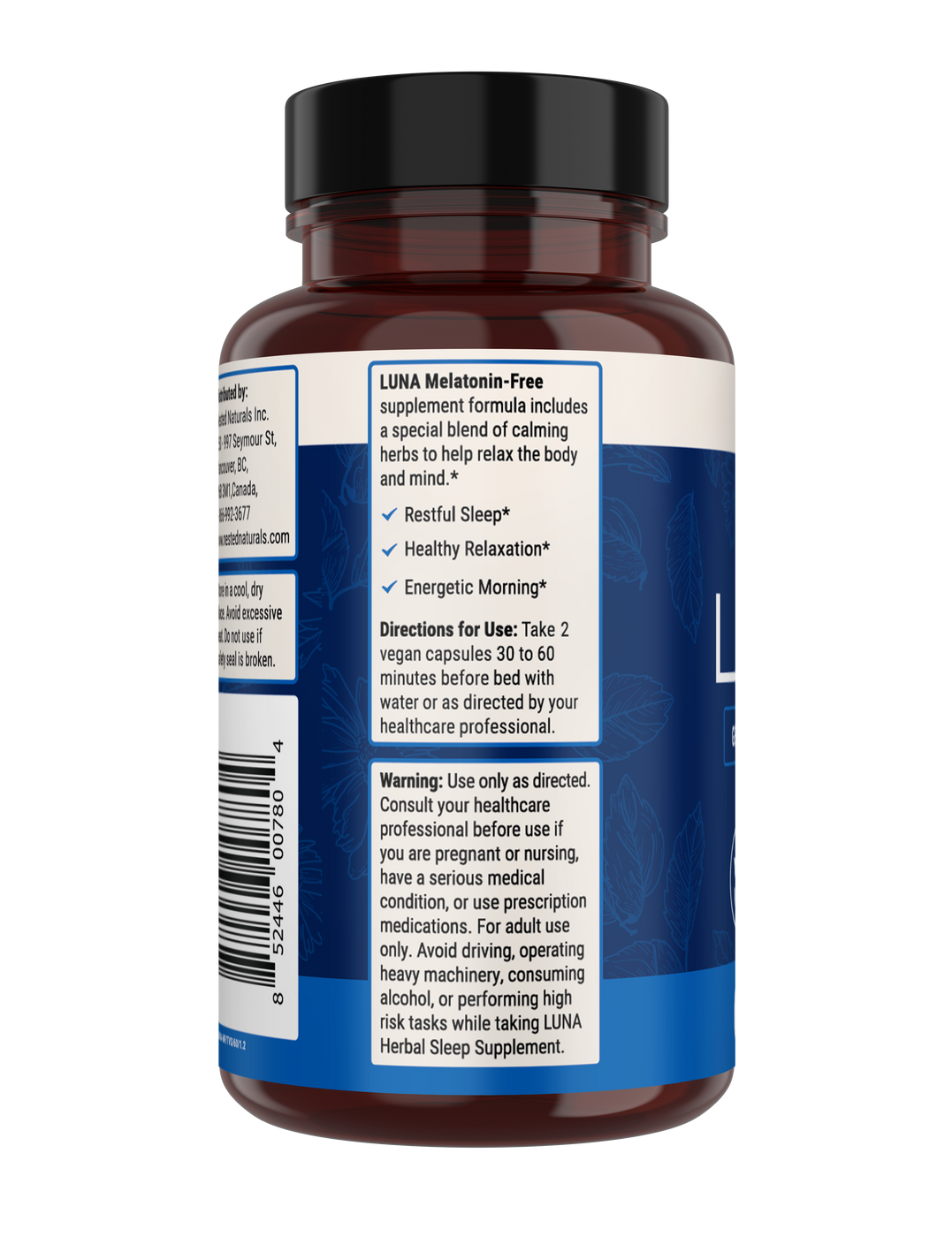 LUNA Melatonin Free Sleep Aid