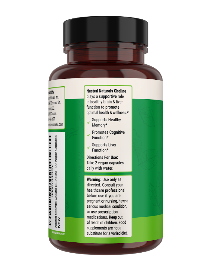 Choline Bitartrate - UPC 852446007125